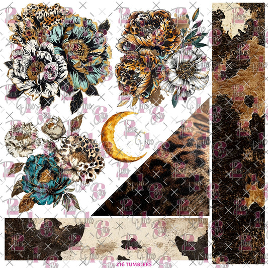 472 RUSTIC VIBES - 216 Tumblers