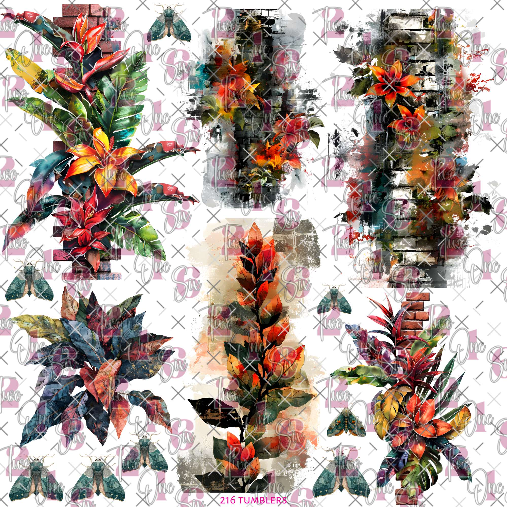 476 TROPICS - 216 Tumblers