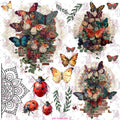 477 BUTTERFLY AND BRICKS - 216 Tumblers