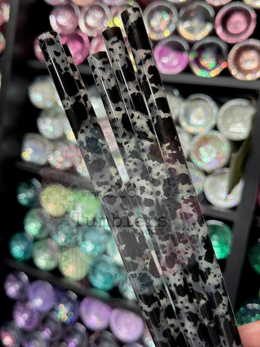 484 Dark Tinted Cowhide Straw 32 - 40oz - 216 Tumblers