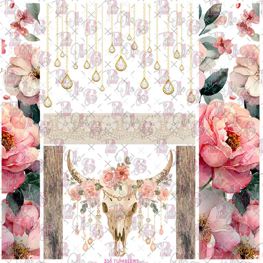 491 ELEGANT BULL - 216 Tumblers