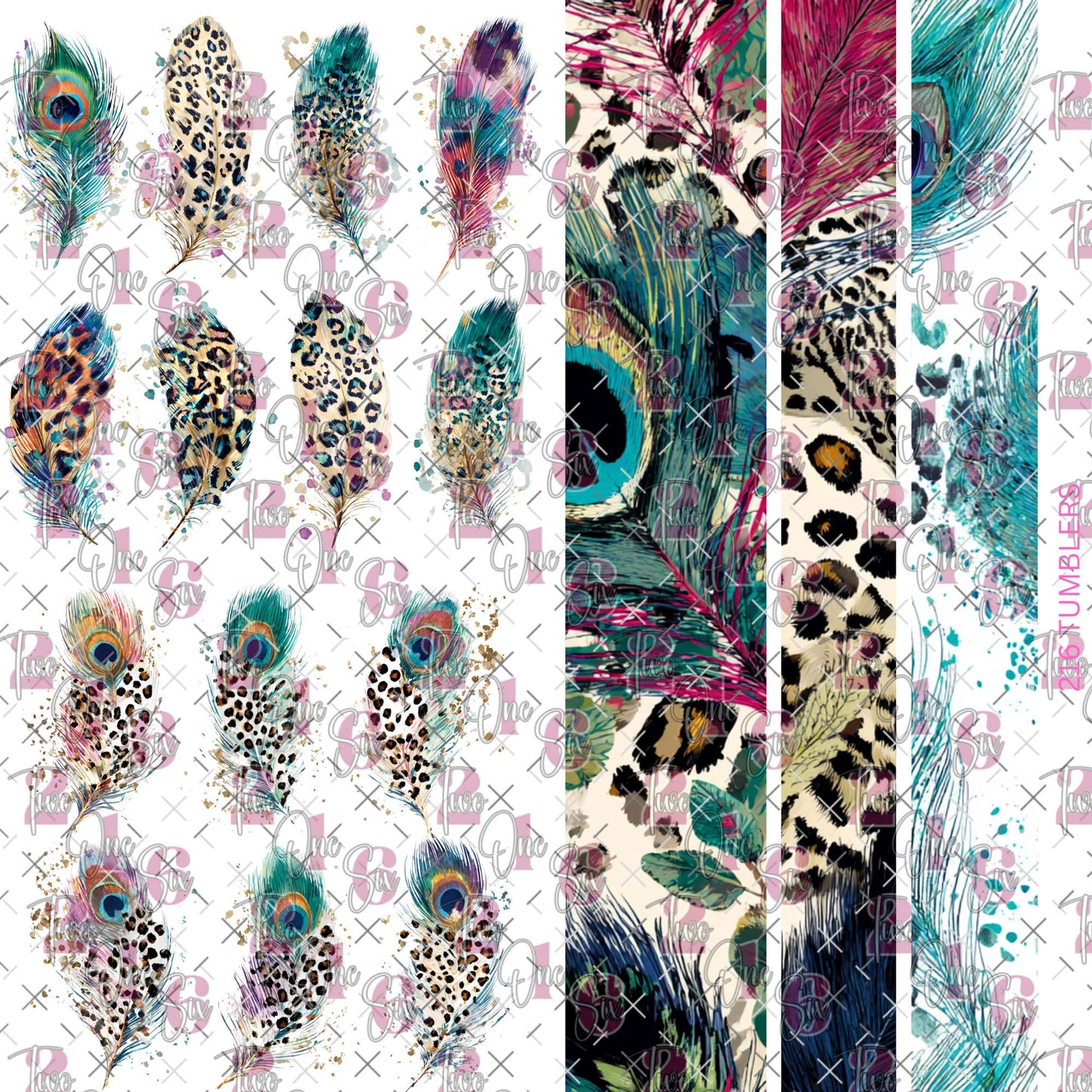 494 I WANNA SEE YOUR PEACOCK - 216 Tumblers