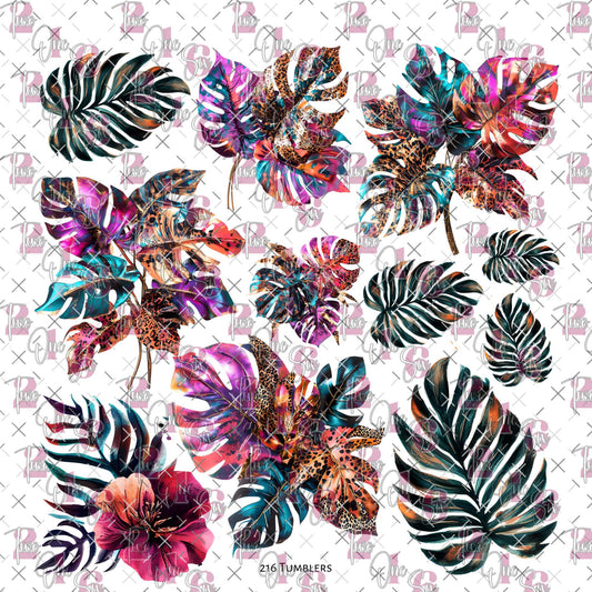 498 MONSTERA STUFF - 216 Tumblers