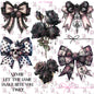503 VICTORIAN GRUNGE BOWS