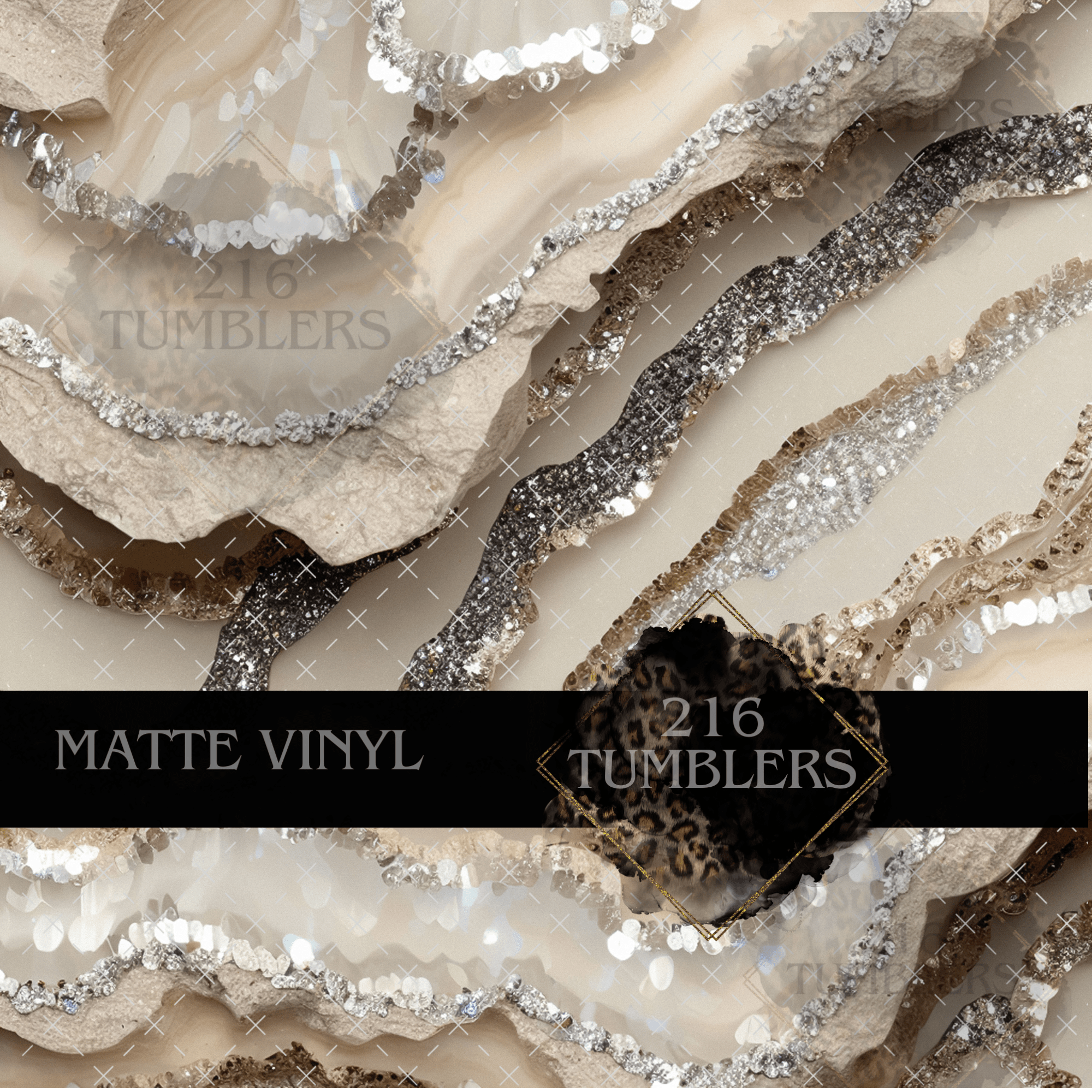 502 Ivory Agate - 216 Tumblers