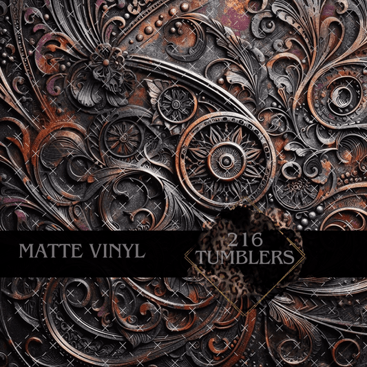 506 Metal Work - 216 Tumblers