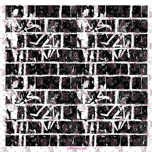 516 GRAFITTI BRICK - 216 Tumblers