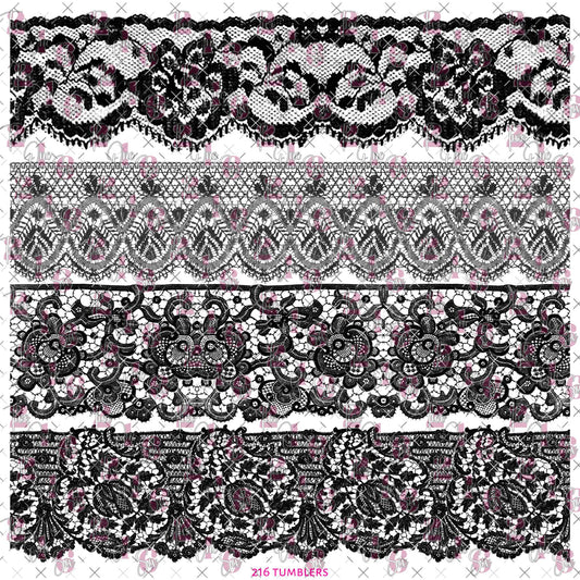 519 LACE BANDS - 216 Tumblers