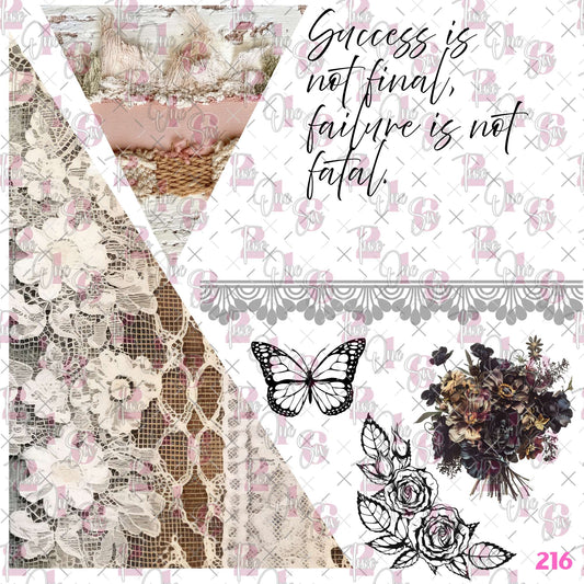 524 LACE AND SUCCESS - 216 Tumblers