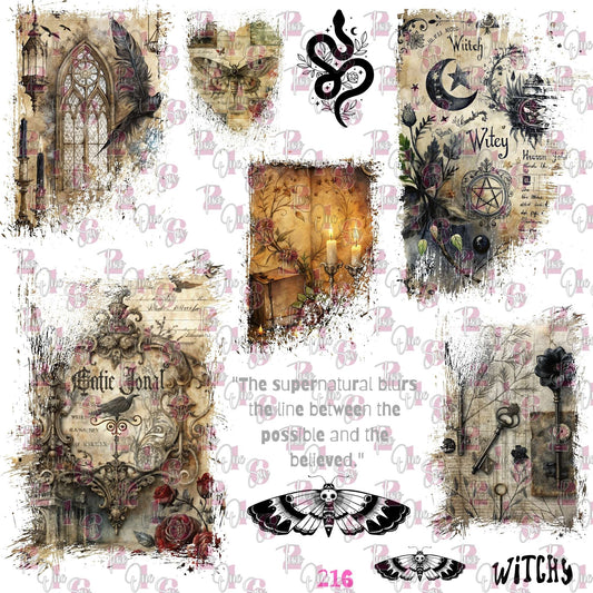 526 GOTH JOURNALS - 216 Tumblers