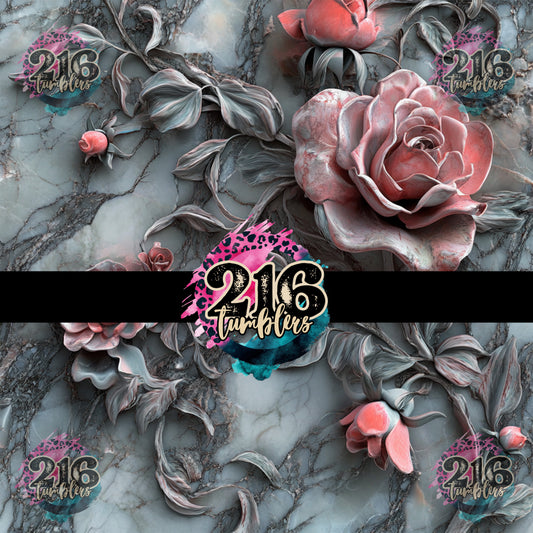 V529 SLATE FLORAL