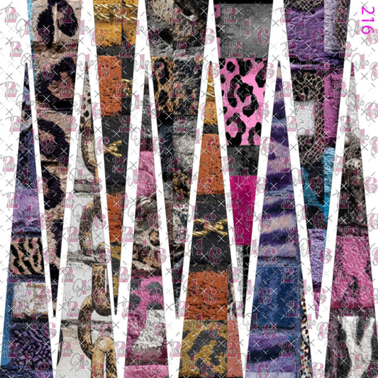 532 LONG THINGS W/BRICK DESIGN - 216 Tumblers