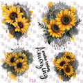 533 SUNFLOWER - 216 Tumblers