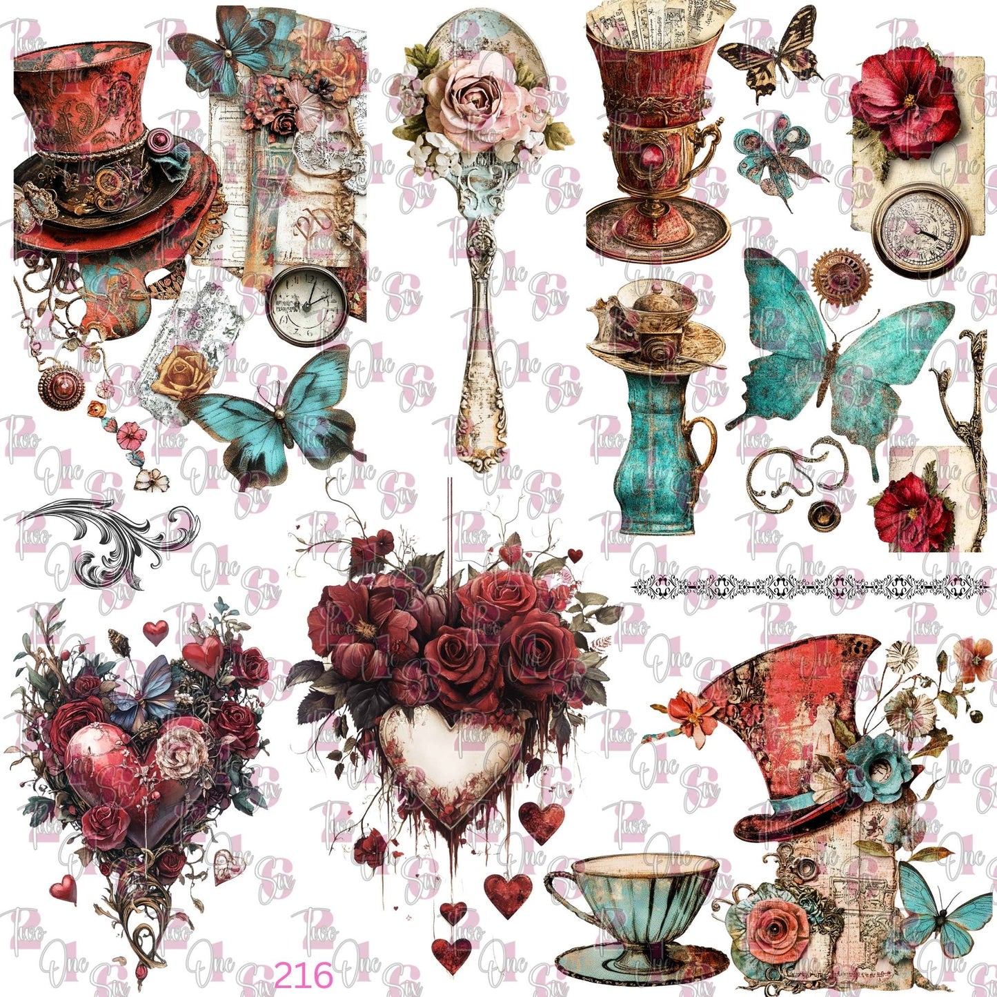 561 WONDERLAND - 216 Tumblers