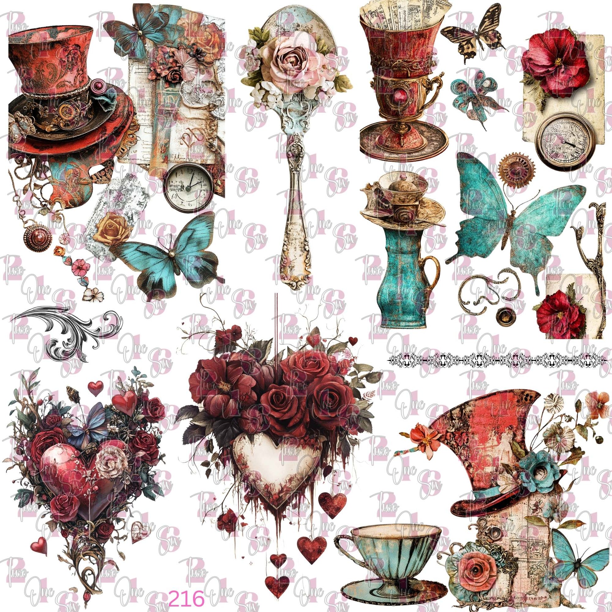 561 WONDERLAND - 216 Tumblers