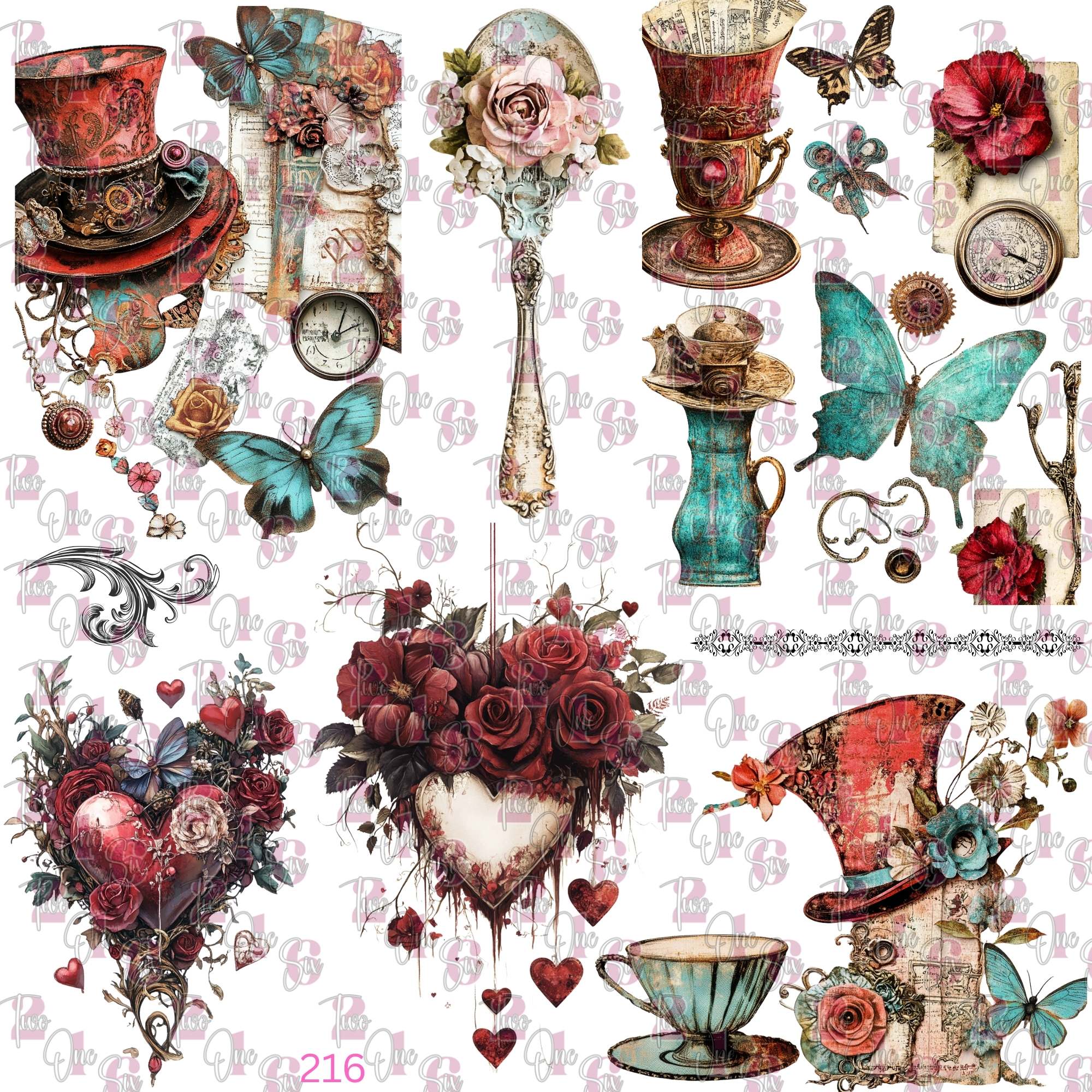 561 WONDERLAND - 216 Tumblers
