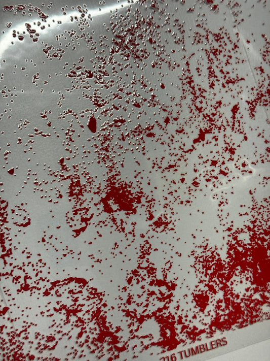 563 BLOOD SPLATTER - 216 Tumblers