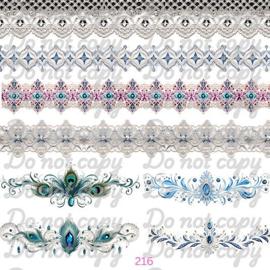 569 DAINTY BANDS - 216 Tumblers