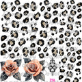 572 NEWSPAPER LEOPARD PRINT - 216 Tumblers