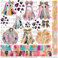 593 SPOOKY GHOSTS COLORFUL - 216 Tumblers