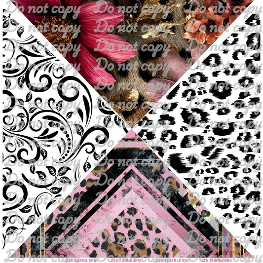 631 MIXED MEDIA 1 - UVDTF - 216 Tumblers