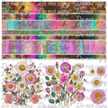 634 DRIED FLOWERS AND BANDS - 216 Tumblers