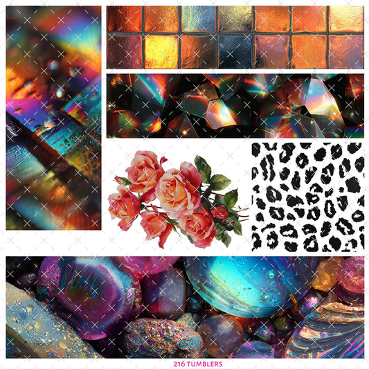 635 BLOCK OUT - 216 Tumblers