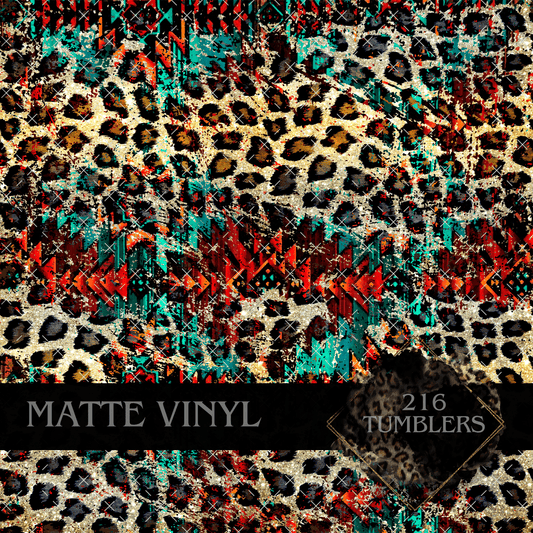 642 WESTERN LEOPARD - 216 Tumblers