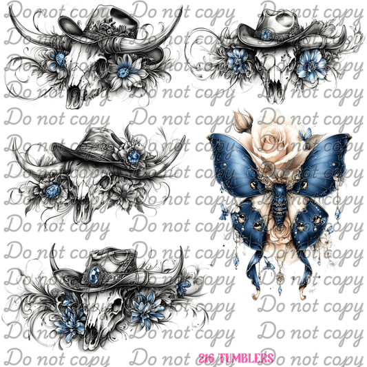 648 WESTERN DESERT - SEMI MONOCHROME - 216 Tumblers