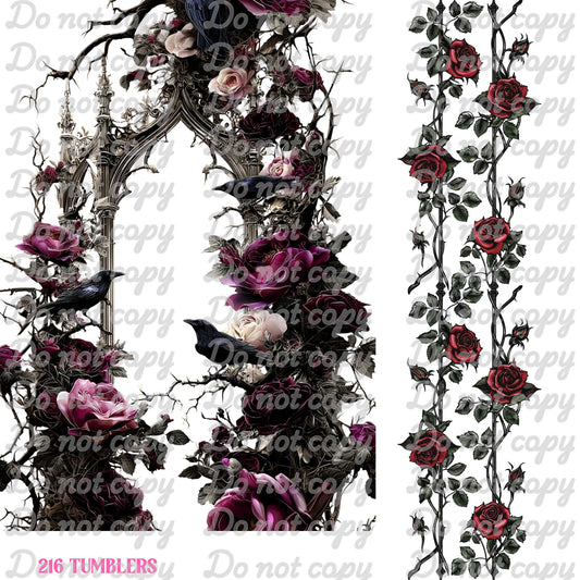 651 GOTHIC ARCHWAY - 216 Tumblers