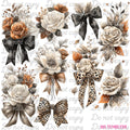 656 EARTHTONED FLORALS - 216 Tumblers
