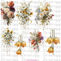 672 DRIPPING FLORALS - 216 Tumblers