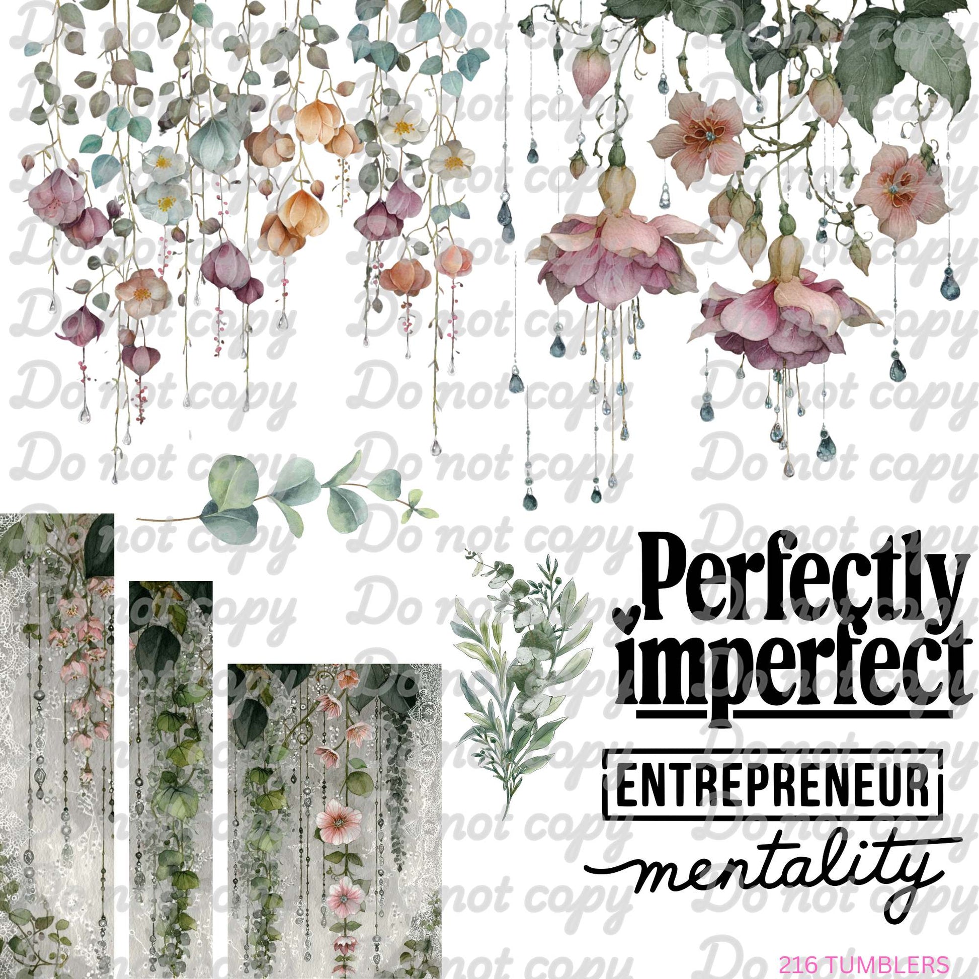 679 EUCOLYPTY DANGLES - 216 Tumblers