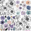 681 FOUR SQUARE FLORAL - 216 Tumblers