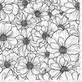 691 FLOWER OUTLINE - 216 Tumblers