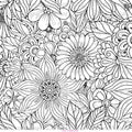 694 FLOWER OUTLINE - 216 Tumblers