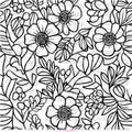 697 FLOWER OUTLINE - 216 Tumblers