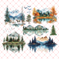 20 -212  MOUNTAIN SCENES