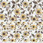 586 THORNY FLOWERS - PEEK A BOO STYLE (YELLOW)