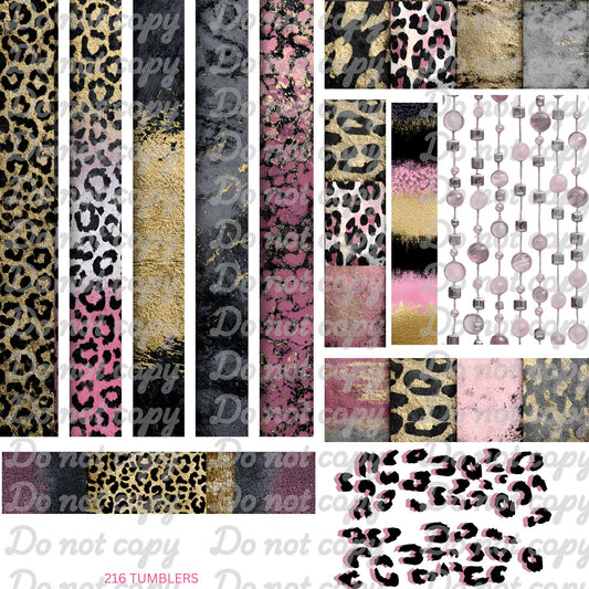 711 LEOPARD BANDS - 216 Tumblers