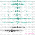 723 GEM STONE DIVIDERS - 216 Tumblers