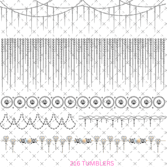 726 DANGLES AND LOOPS - 216 Tumblers