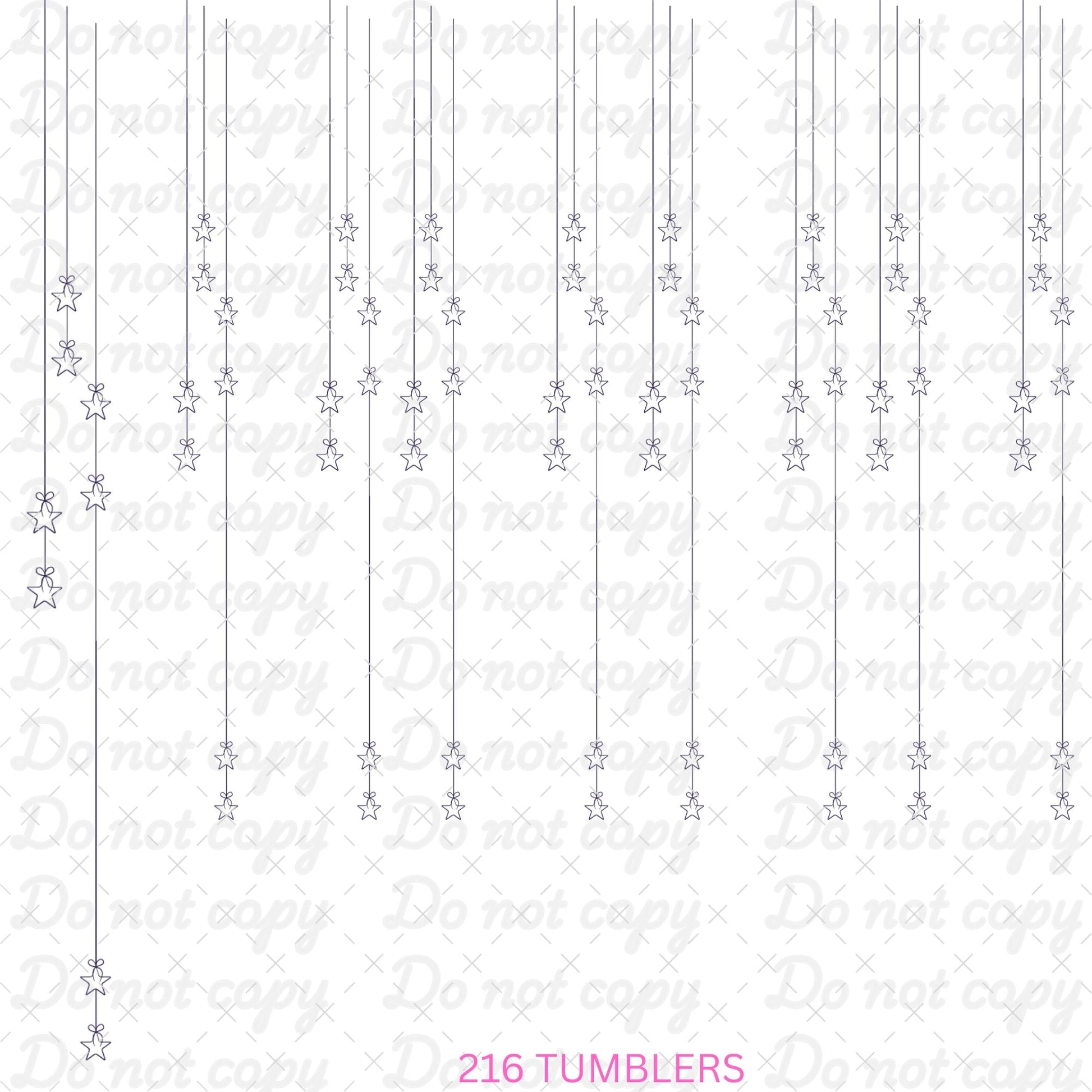 727 ULTIMATE STAR DANGLE - 216 Tumblers