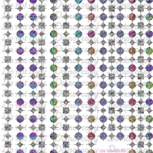 728 GEMSTONES - 216 Tumblers