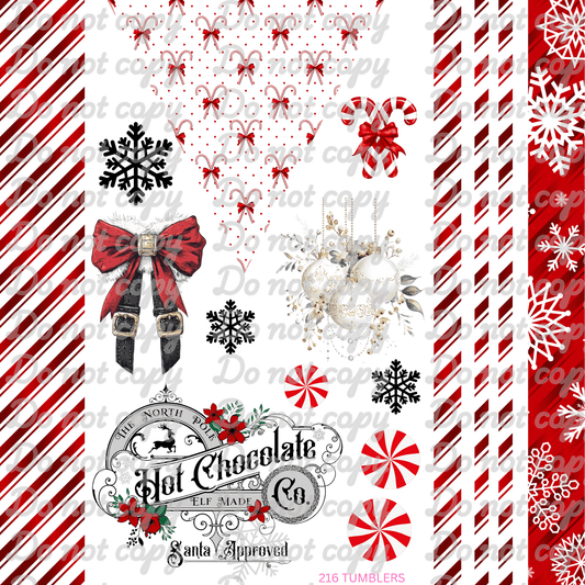 730 CHRISTMAS STUFF - 216 Tumblers