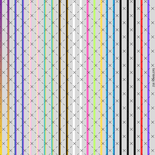 756 PIN STRIPES - 216 Tumblers