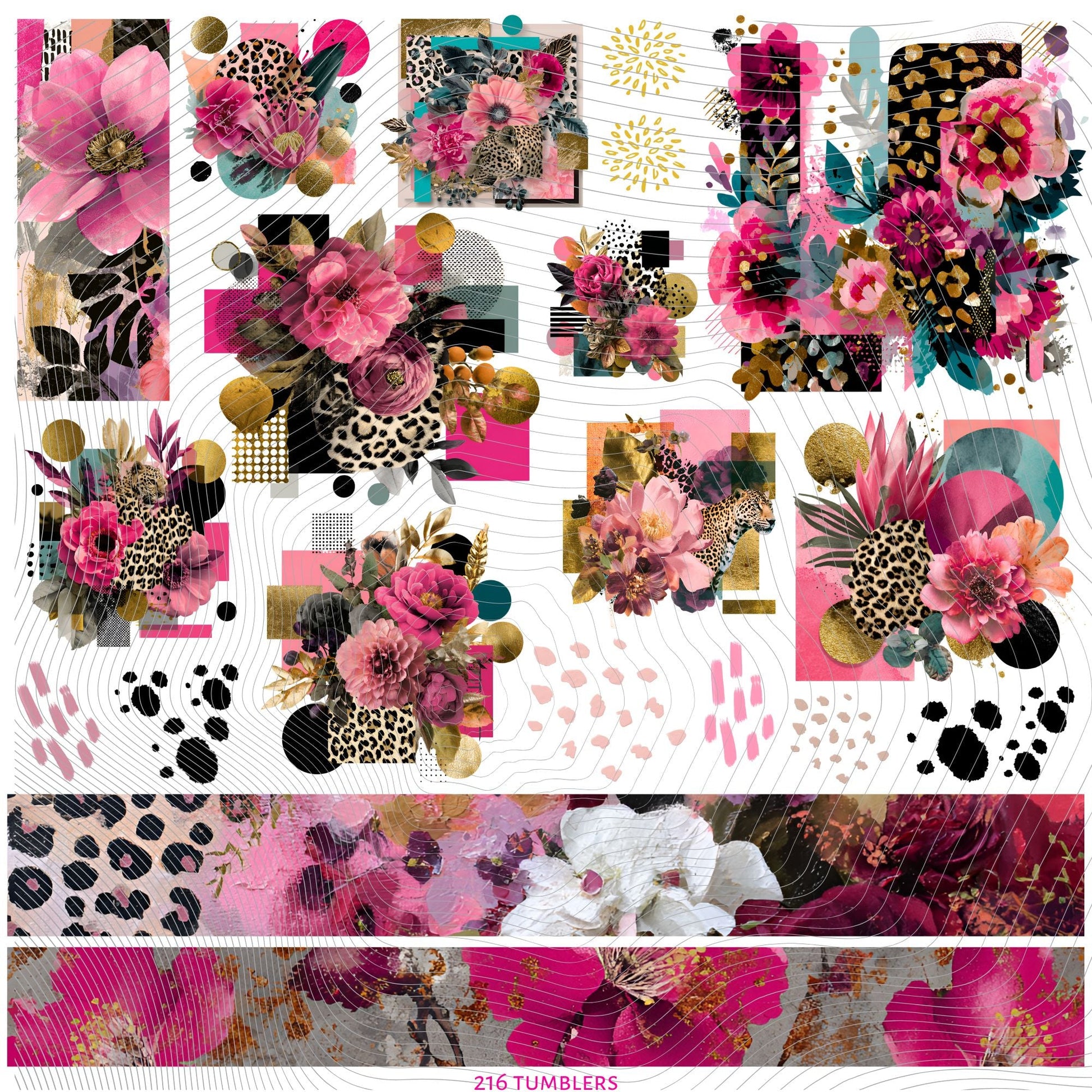 761 PINK BADDIES - 216 Tumblers