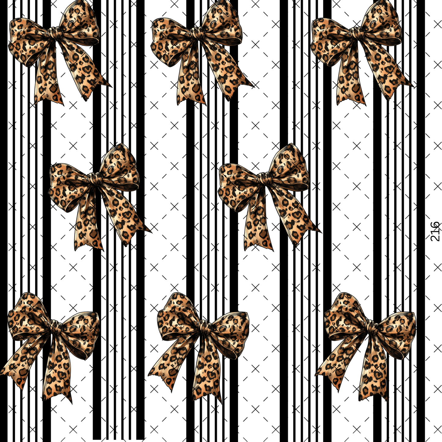 770 STRIPE & BOW WRAP - 216 Tumblers