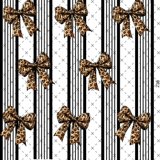 770 STRIPE & BOW WRAP - 216 Tumblers