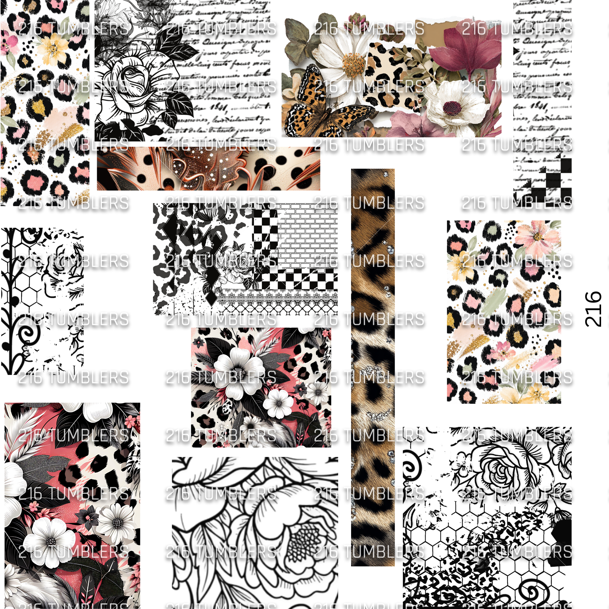 1109 MIXED MEDIA PRETTY - UVDTF